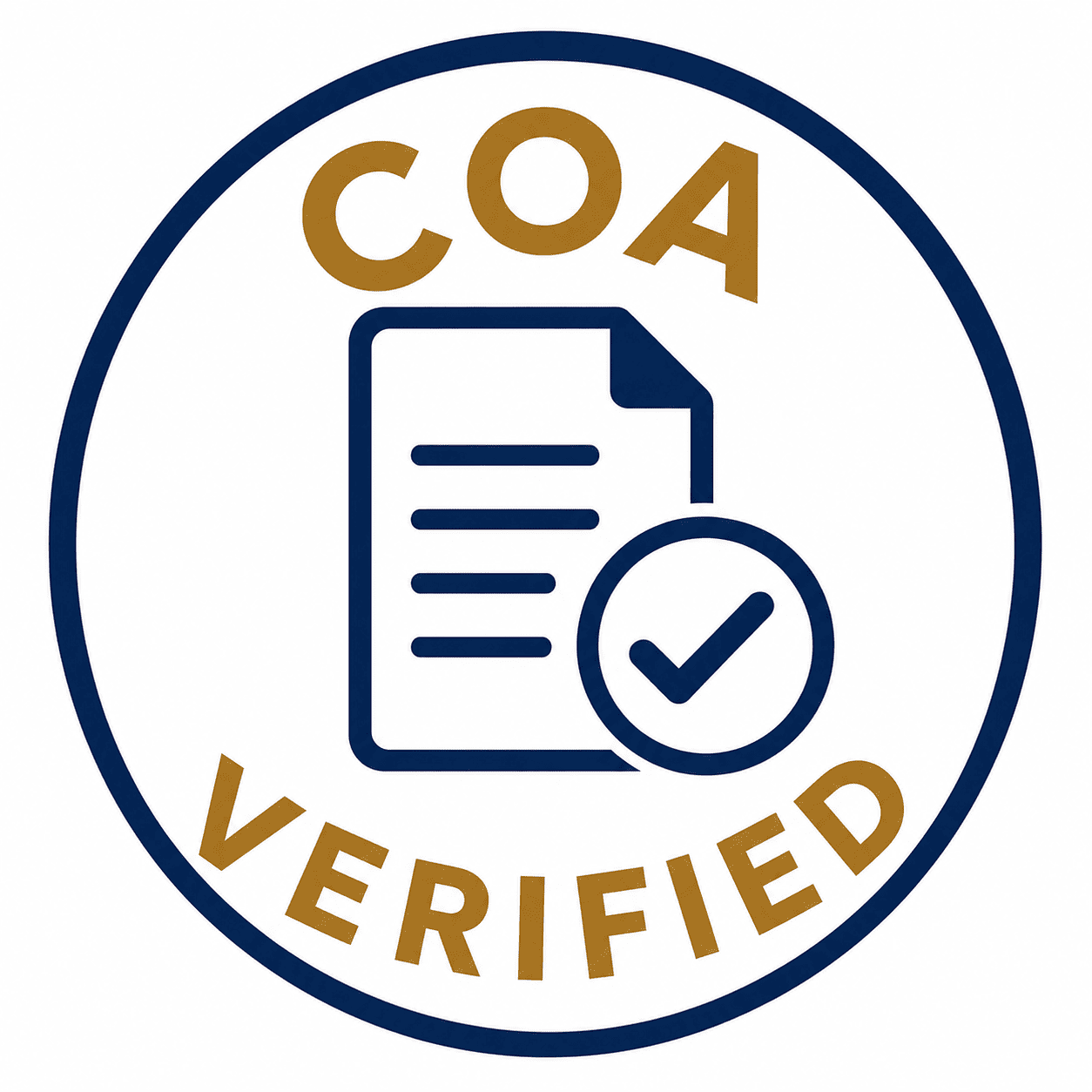 COA verified USA Peptide Labs badge