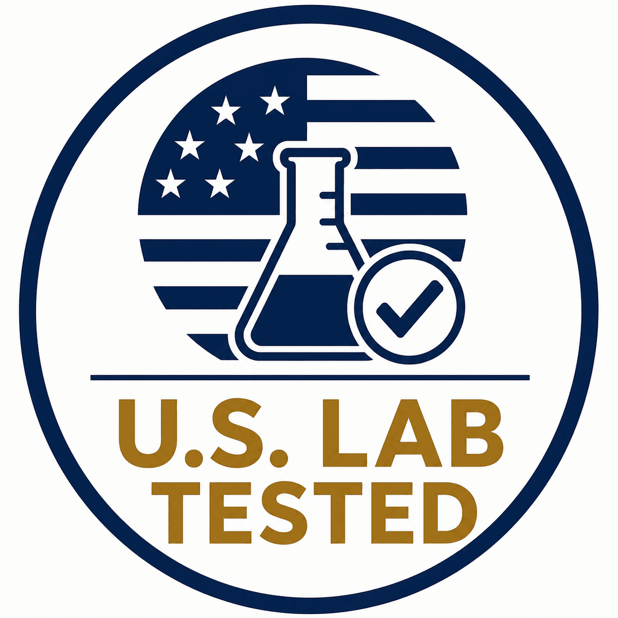 U.S. lab tested USA Peptide Labs badge