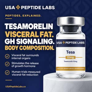 Tesamorelin — peptide education: mechanism and key points