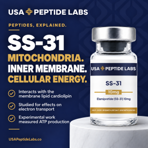 SS-31 — peptide education: mechanism and key points