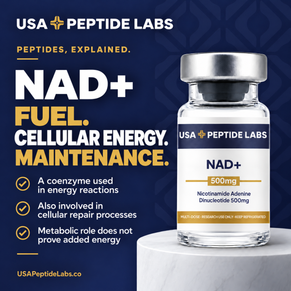 NAD+ — peptide education: mechanism and key points