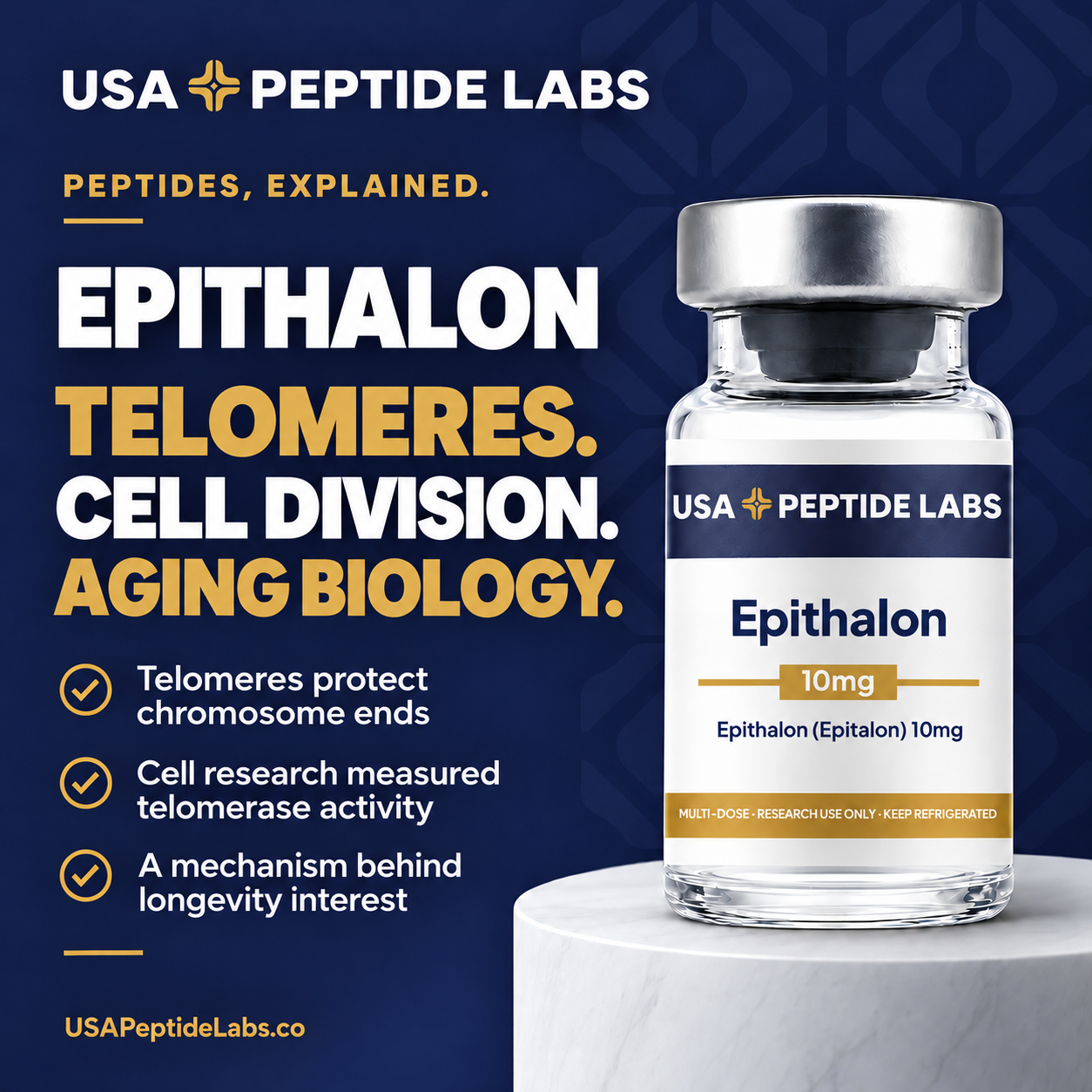 Epithalon (Epitalon) — peptide education: mechanism and key points
